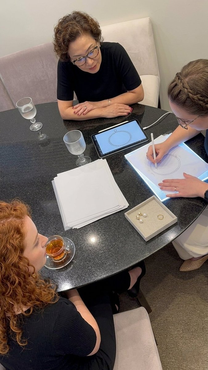Atendimento com designers